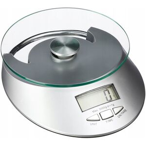 Waga kuchenna 5five Waga elektroniczna kuchenna, max. 5 kg, kolor srebrny