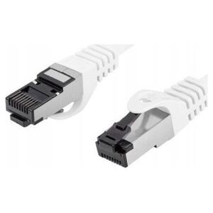 Lanberg Patchcord Lanberg S/FTP kat.8.1 0,25m LSZH CU fluke passed biały