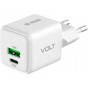 Ładowarka Yenkee Ładowarka sieciowa USB C/A 20W/18W 3A Power delivery 3.0 QC3.0