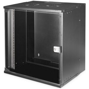 Szafa Digitus Szafa wisząca jednosekcyjna DIGITUS 19" 12U, SOHO PRO 595 x 540 x 400 mm, drzwi szyba, czarny, niezmontowana, 60kg
