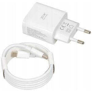 Ładowarka iBOX Ładowarka sieciowa GaN iBOX C-39 PD20W, USB-C, kabel USB-C