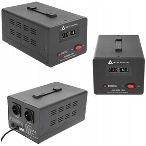 AZO Digital Stabilizator napięcia AVR-2000 PRO 2000VA / 1200W