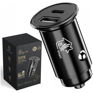 Ładowarka ExtraLink Extralink Smart Life 38W, 1x USB-C, 1x USB-A, czarny