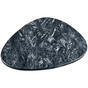 Kesper Taler do serwowania z polerowanego marmuru, 25 x 25 cm