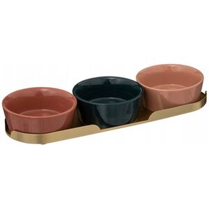 Secret de Gourmet Zestaw miseczek do przekąsek COLL, kamionka