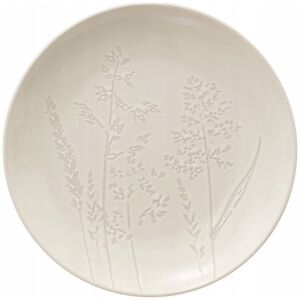 Secret de Gourmet Talerz deserowy ELSA, kamionka, wzór polnych kwiatów, Ø 19 cm