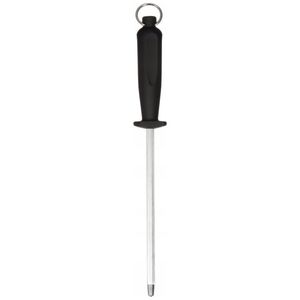 Secret de Gourmet Ostrzałka do noży, osełka, kolor czarny, 31 cm