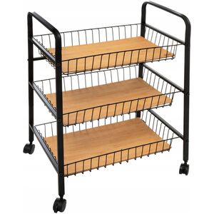 5five Mobilny wózek kuchenny NERA, 3 poziomy, 52 x 39 x 70 cm