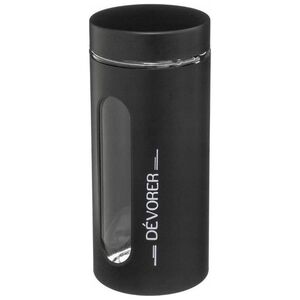 5five Pojemnik szklany na żywność BLACK, 1250 ml, kolor czarny