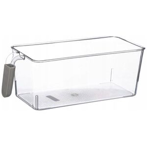 5five Pojemnik na żywność do lodówki + uchwyt, 30x17,5x11 cm, transparentny