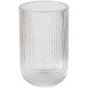 Boltze Szklanki do wody RIGANO, ryflowane szkło, 320 ml
