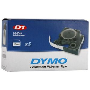 Dymo taśma S0718060 typ D1 (black on white)