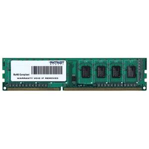 Pamięć Patriot Signature, DDR3, 4 GB, 1333MHz, CL9 (PSD34G133381)