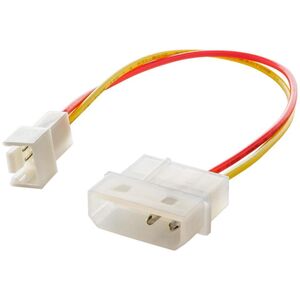 Akyga Molex - 3-pin, 0.15m, Wielokolorowy (AK-CA-36)