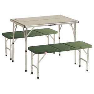 Coleman Pack Away Table For 4 Stolik Z 2 Ławeczkami (053-L0000-205584-29)