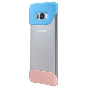 Samsung Galaxy S8 Plus Two Piece Cover, Blue/Pink (EF-MG955CLEGWW)