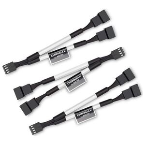Noctua 4-pin - 4-pin x2, 0.11m, Biały (NA-SYC1.white)