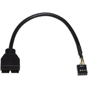 Akyga Adapter USB 2.0 - USB 3.0, czarny (AK-CA-28)