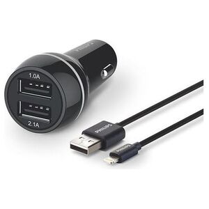 Ładowarka Philips 2x USB-A 3.1 A  (DLP2357V/10)