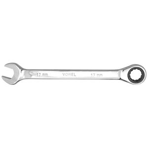 Vorel Klucz płasko-oczkowy z grzechotką 10mm (52652)