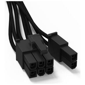 be quiet! PCIe 12-pin - PCIe 8-pin x1, 0.6m, Czarny (BC070)