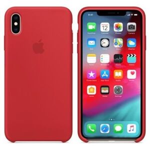 Apple iPhone XS Max Silicone Case RED