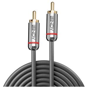 Kabel Lindy RCA (Cinch) - RCA (Cinch) 2m srebrny (35340)