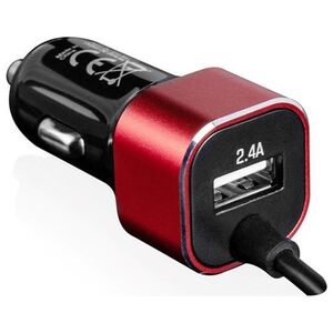 Ładowarka Modecom Jednoczęściowa 1x USB-A 2.4 A  (ZT-MC-CU2K-09-TC)