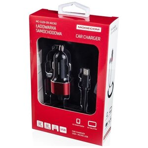 Ładowarka Modecom CU2K-09 Jednoczęściowa 1x USB-A 2.4 A  (ZT-MC-CU2K-09-MICRO)