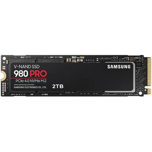 Dysk SSD Samsung 980 PRO 2TB M.2 2280 PCI-E x4 Gen4 NVMe (MZ-V8P2T0BW)