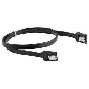 Lanberg SATA - SATA, 0.5m, Czarny (CA-SASA-14CU-0050-BK)