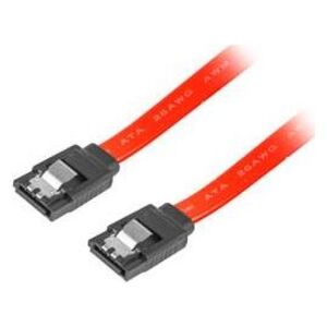 Lanberg SATA - SATA, 0.5m, Czerwony (CA-SASA-14CC-0050-R)