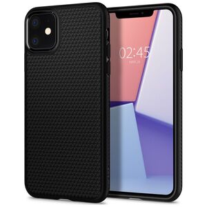 Spigen SPIGEN LIQUID AIR IPHONE 11 MATTE BLACK uniwersalny