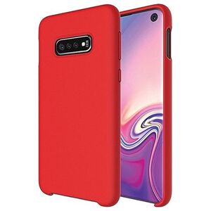 Etui Silicone Samsung S10 Plus G975 czerwony/red