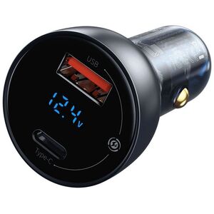 Ładowarka Baseus Particular Digital Display 1x USB-A 1x USB-C 5 A  (baseus_20200714144520)