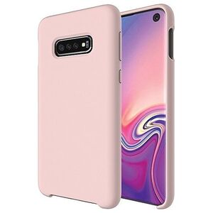 Etui Silicone Samsung A20s A207 różowo- złoty/rose gold