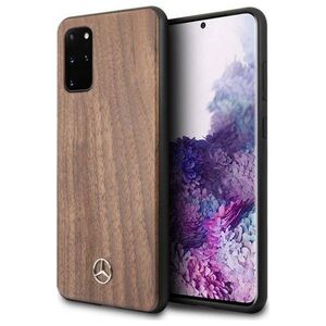 Mercedes-Benz Mercedes MEHCS67VWOLB S20+ G985 hard case brązowy/brown Wood Line Walnut