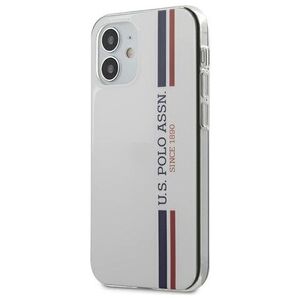 U.S. Polo Assn US Polo USHCP12SPCUSSWH iPhone 12 mini 5,4" biały/white Tricolor Collection