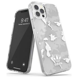 Adidas Adidas OR SnapCase Camo iPhone 12/12 Pro przezroczysty/biały 43705