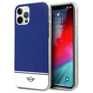 Mini Mini MIHCP12MPCUBINA iPhone 12/12 Pro 6,1" granatowy/navy hard case Stripe Collection