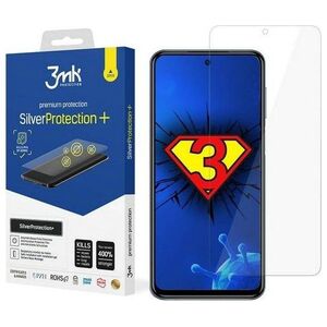 3MK 3MK Silver Protect+ Xiaomi Redmi Note 10 Pro, Folia Antymikrobowa montowana na mokro