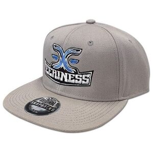 EERINESS EERINESS snapback, šedá, vyšité logo