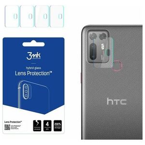 3MK Szkło hybrydowe na obiektyw aparatu 3MK Lens Protection HTC Desire 20+ [4 PACK]