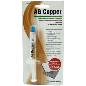 Pasta termoprzewodząca AG TermoPasty AG Copper 1.5g (ART.AGT-060)