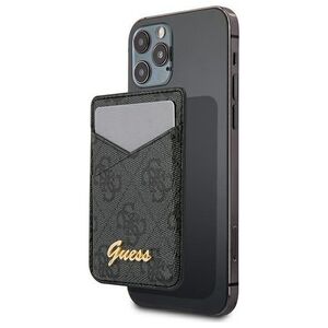 Guess Kieszeń na karty Guess Wallet Card Slot GUWMS4GTLBK MagSafe 4G szary/grey