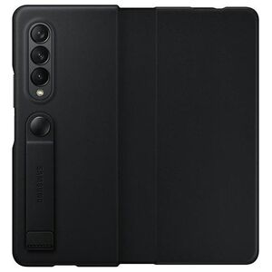 Samsung Samsung Leather Flip Cover do Galaxy Z Fold 3 black