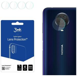 3MK Szkło hybrydowe na obiektyw aparatu 3MK Lens Protection Nokia G20 [4 PACK]
