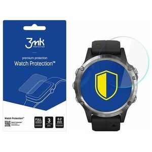 3MK Szkło hybrydowe 3MK FlexibleGlass Watch Protection Garmin Fenix 5 Plus