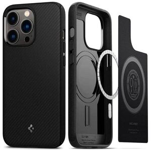 Spigen Spigen Core Armor Mag etui pokrowiec do iPhone 13 Pro obudowa kompatybilna z MagSafe czarny matowy