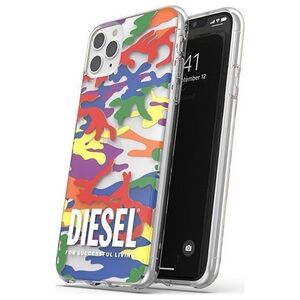 Diesel DIESEL CLEAR CASE PRIDE CAMO AOP IPHONE 12 PRO MAX WIELOBARWNY standard